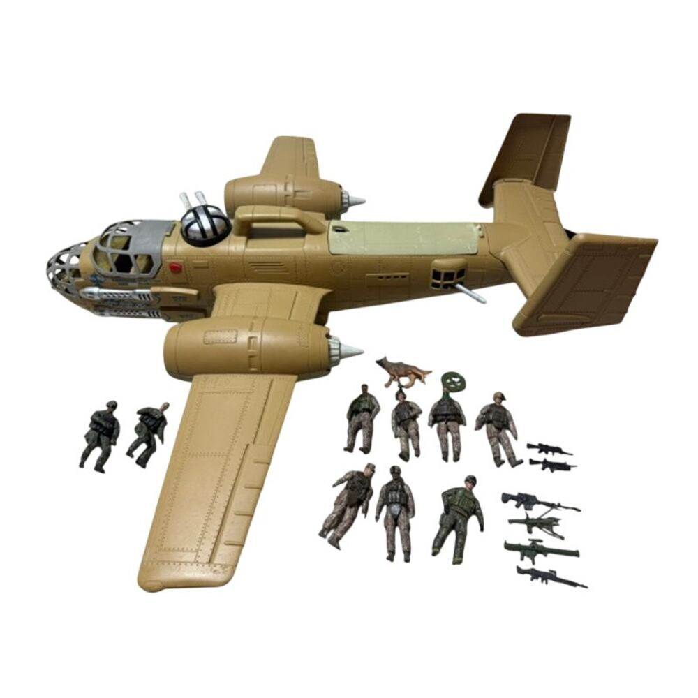 The Corps Elite "The Beast Bomber" Super Command Transport toy set Lanard Toys.